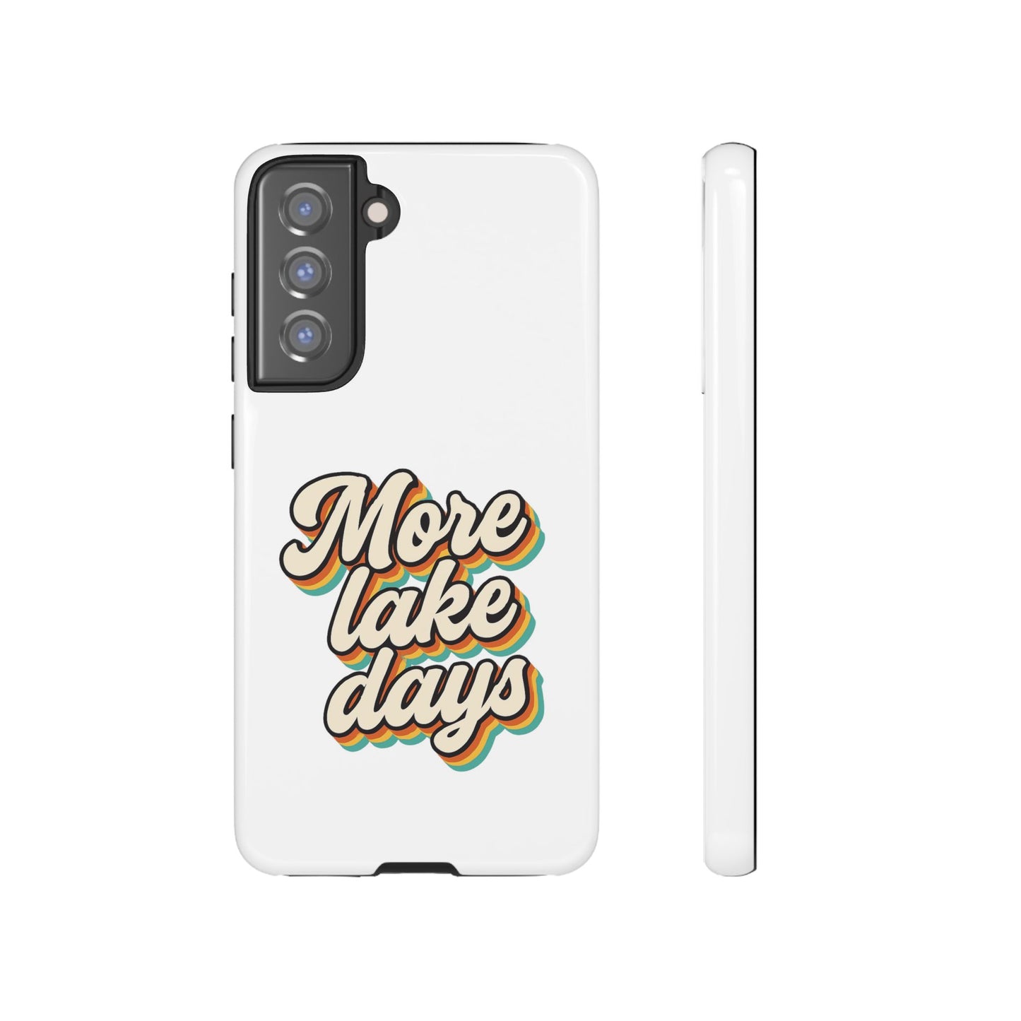Lake Days Phone Case - Summer Vibes, Gift for Outdoorsy Friends, Lake House Decor, Adventure Essentials, Fun Beach Accessories