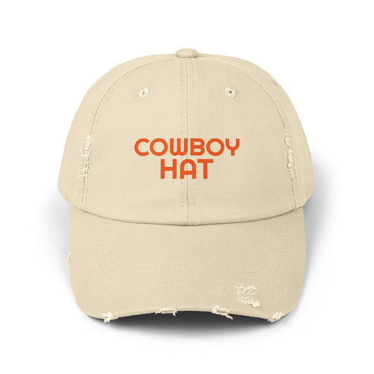Unisex Distressed Cowboy Hat | Casual Fashion Cap for Outdoor Adventures, Festivals, and Everyday Style, Gift for Hat Lovers