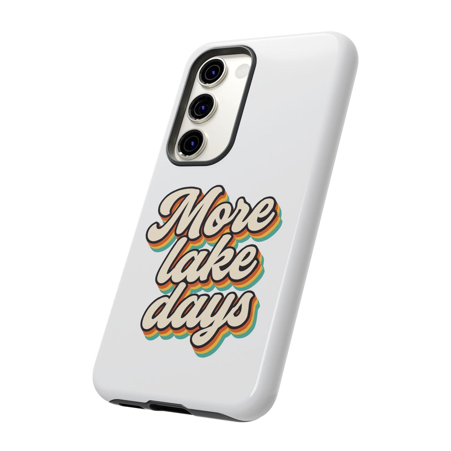 Lake Days Phone Case - Summer Vibes, Gift for Outdoorsy Friends, Lake House Decor, Adventure Essentials, Fun Beach Accessories