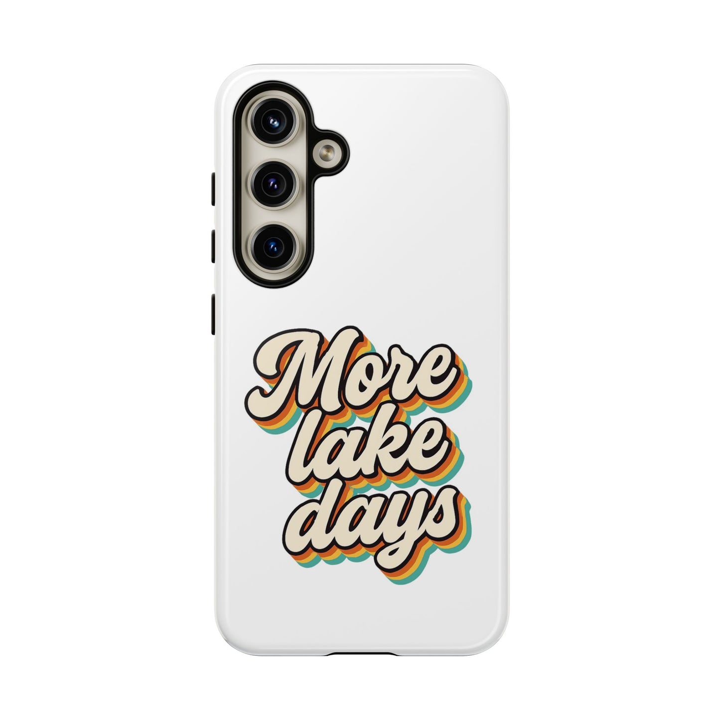 Lake Days Phone Case - Summer Vibes, Gift for Outdoorsy Friends, Lake House Decor, Adventure Essentials, Fun Beach Accessories