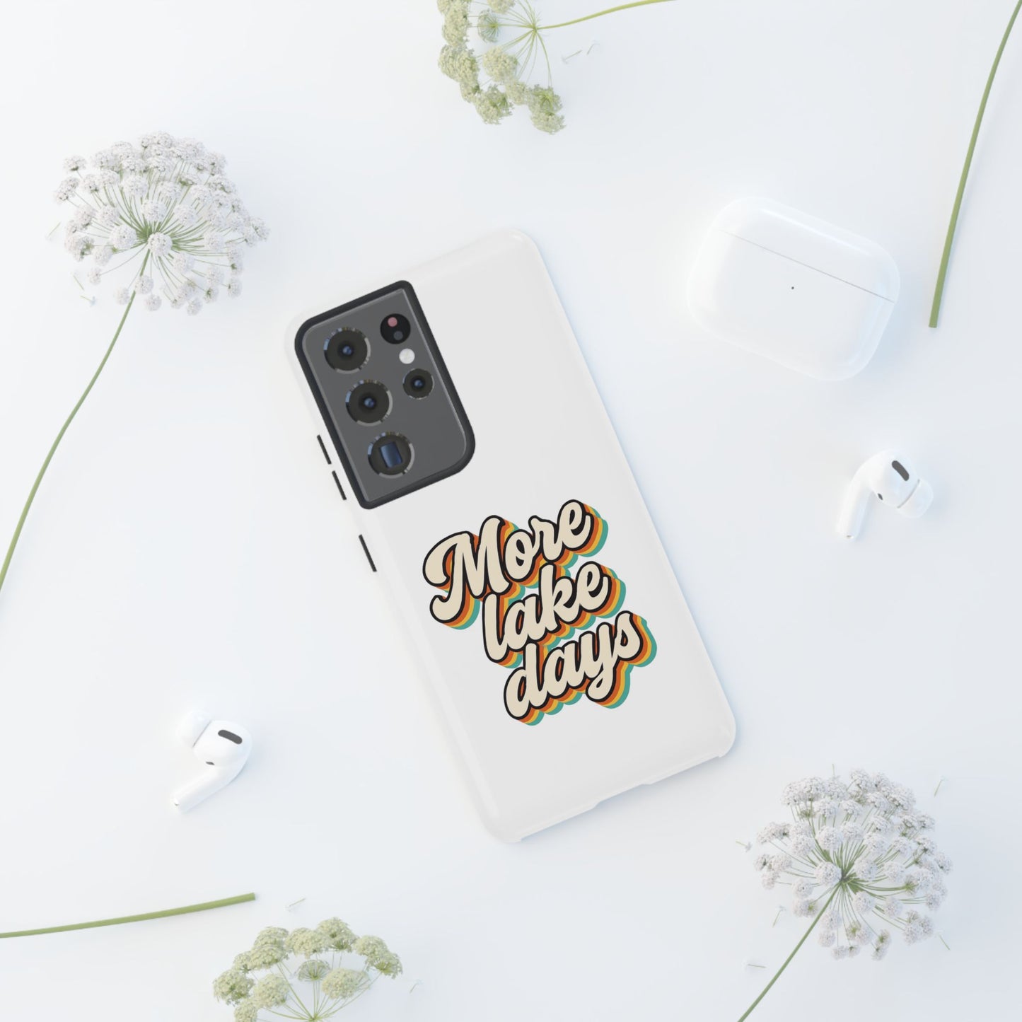 Lake Days Phone Case - Summer Vibes, Gift for Outdoorsy Friends, Lake House Decor, Adventure Essentials, Fun Beach Accessories