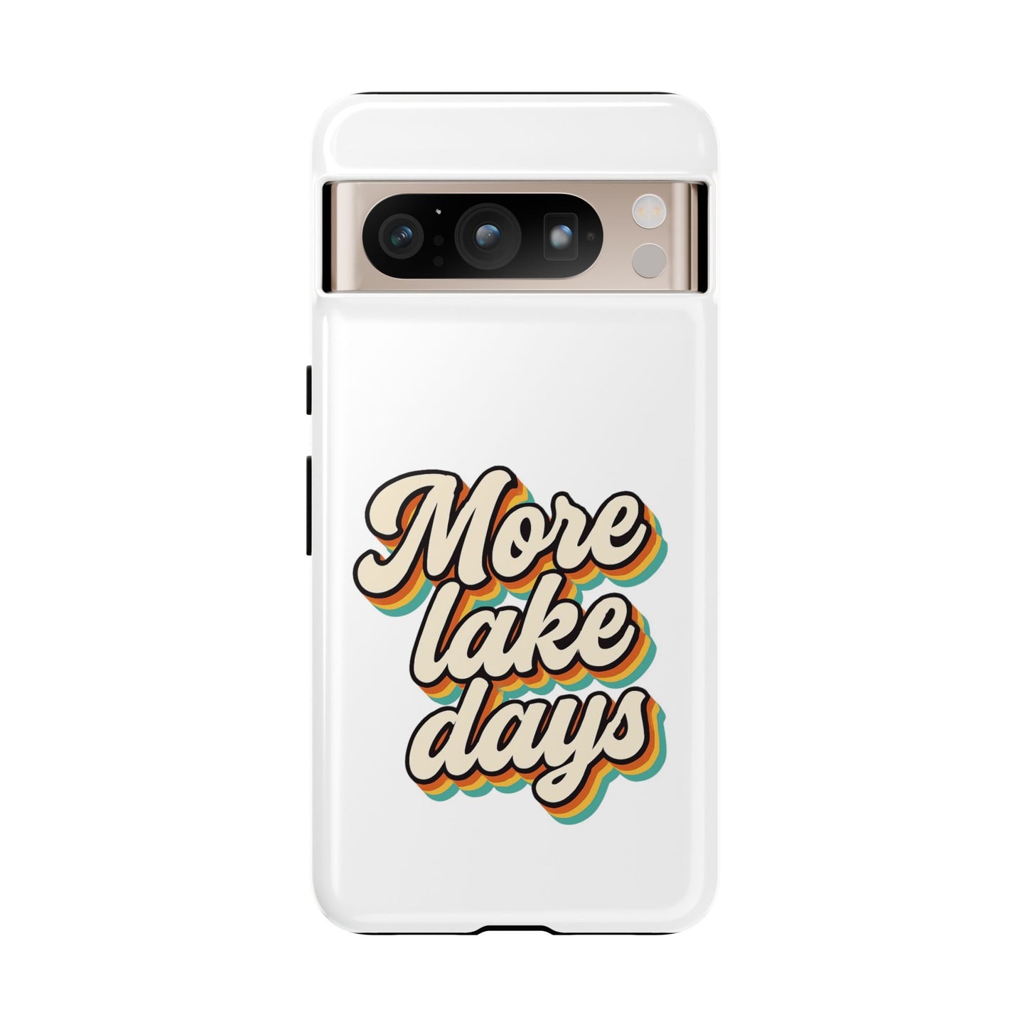 Lake Days Phone Case - Summer Vibes, Gift for Outdoorsy Friends, Lake House Decor, Adventure Essentials, Fun Beach Accessories