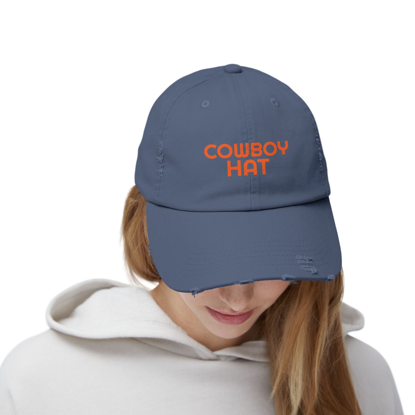 Unisex Distressed Cowboy Hat | Casual Fashion Cap for Outdoor Adventures, Festivals, and Everyday Style, Gift for Hat Lovers