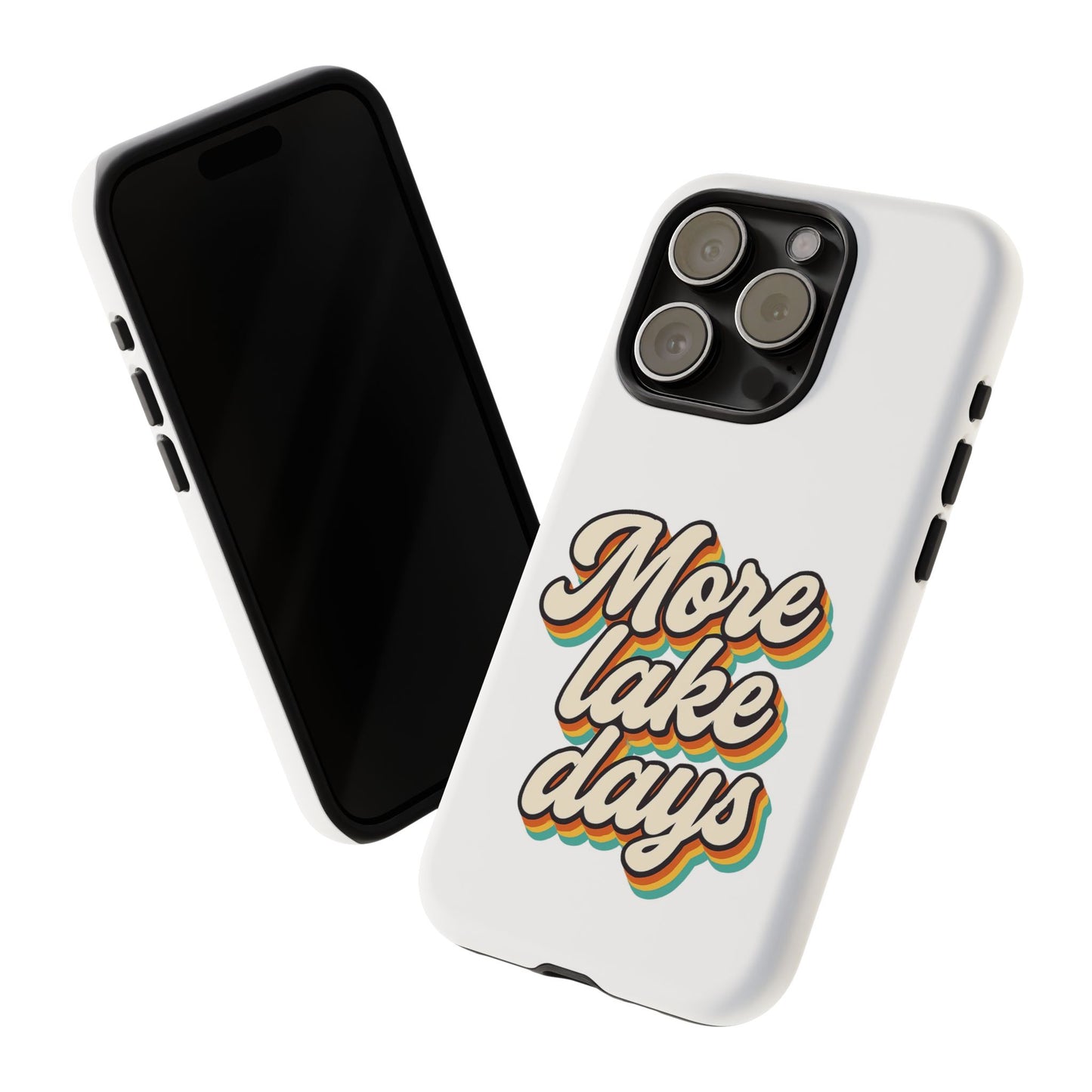 Lake Days Phone Case - Summer Vibes, Gift for Outdoorsy Friends, Lake House Decor, Adventure Essentials, Fun Beach Accessories