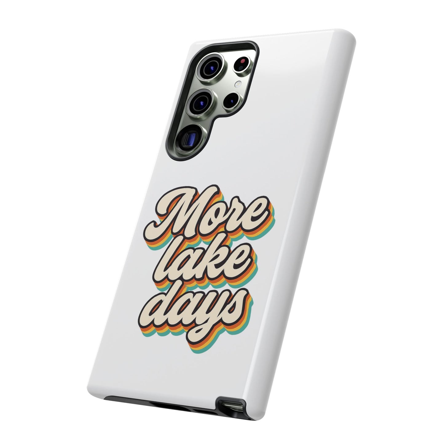 Lake Days Phone Case - Summer Vibes, Gift for Outdoorsy Friends, Lake House Decor, Adventure Essentials, Fun Beach Accessories