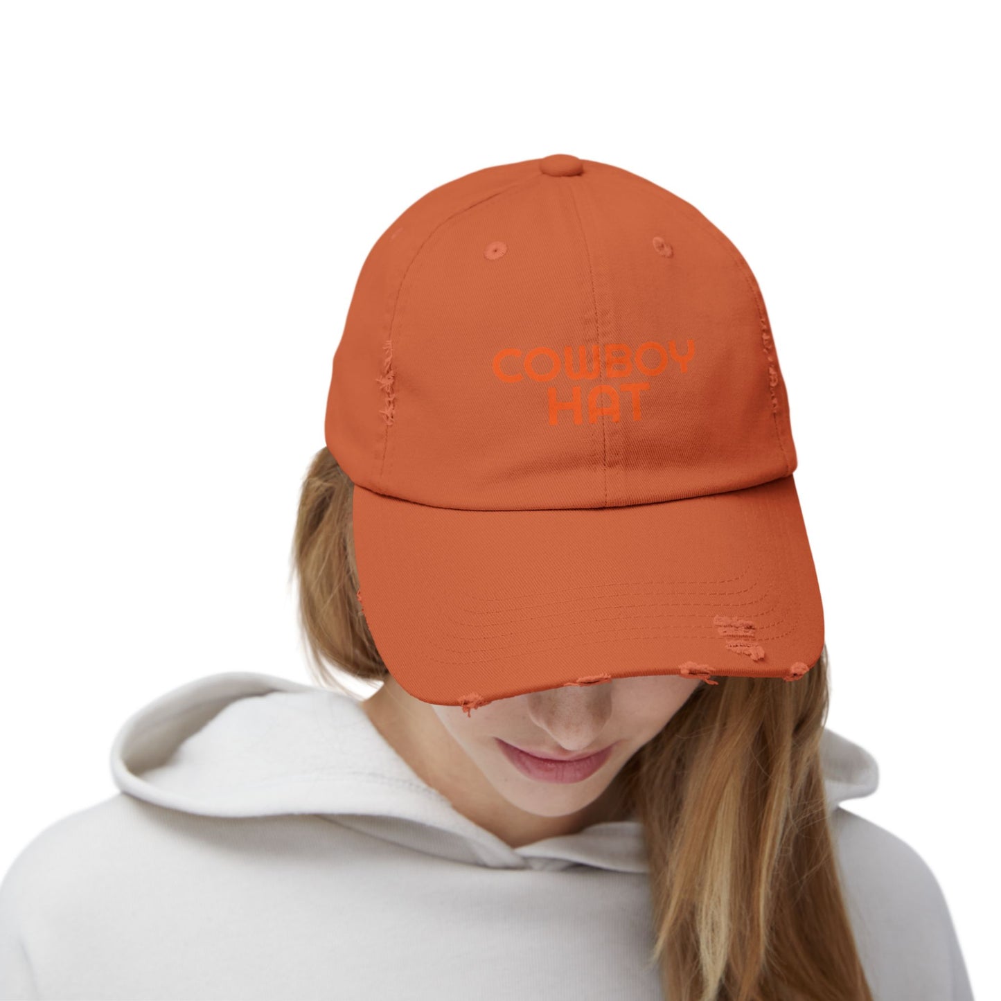 Unisex Distressed Cowboy Hat | Casual Fashion Cap for Outdoor Adventures, Festivals, and Everyday Style, Gift for Hat Lovers