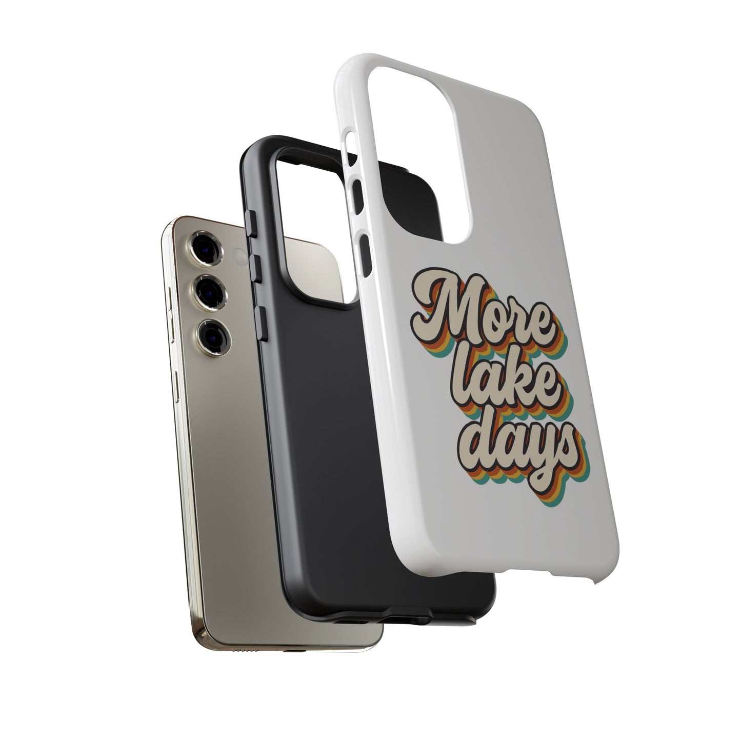 Lake Days Phone Case - Summer Vibes, Gift for Outdoorsy Friends, Lake House Decor, Adventure Essentials, Fun Beach Accessories