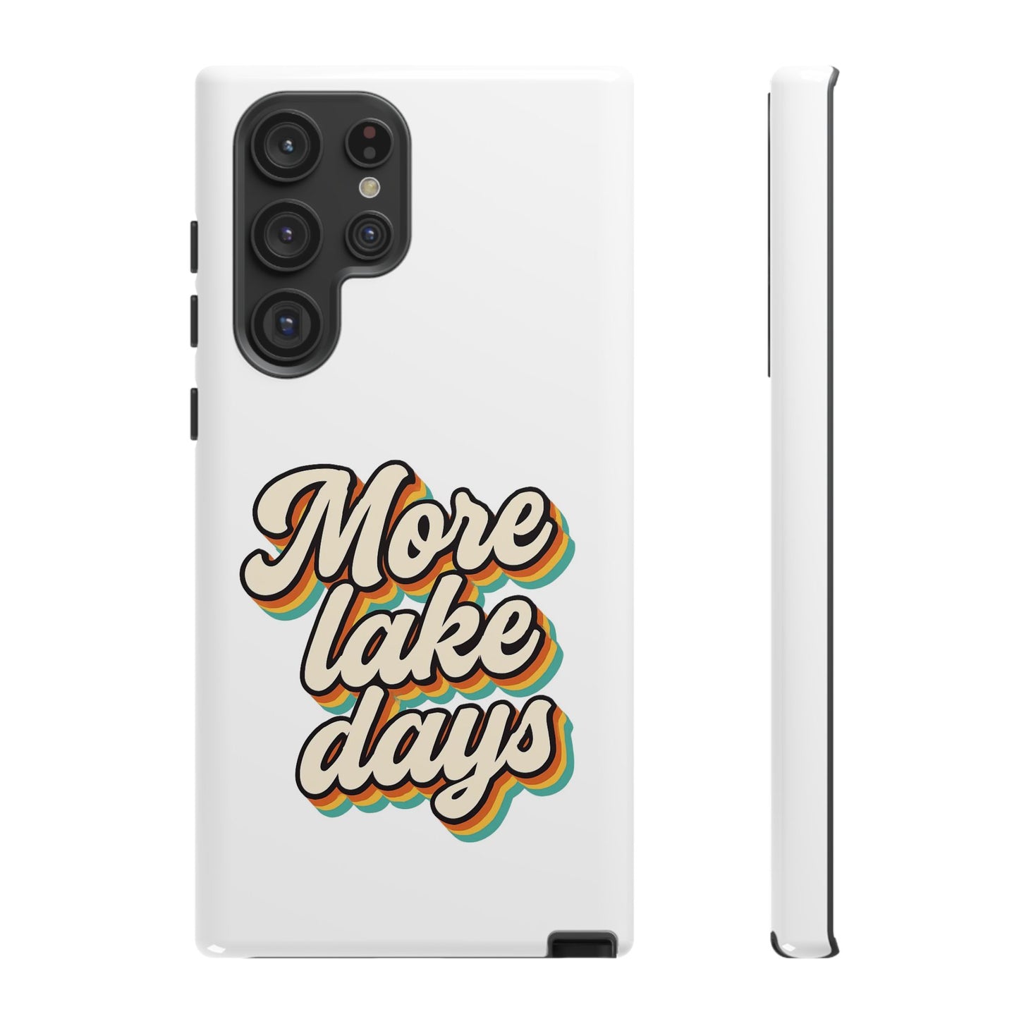 Lake Days Phone Case - Summer Vibes, Gift for Outdoorsy Friends, Lake House Decor, Adventure Essentials, Fun Beach Accessories