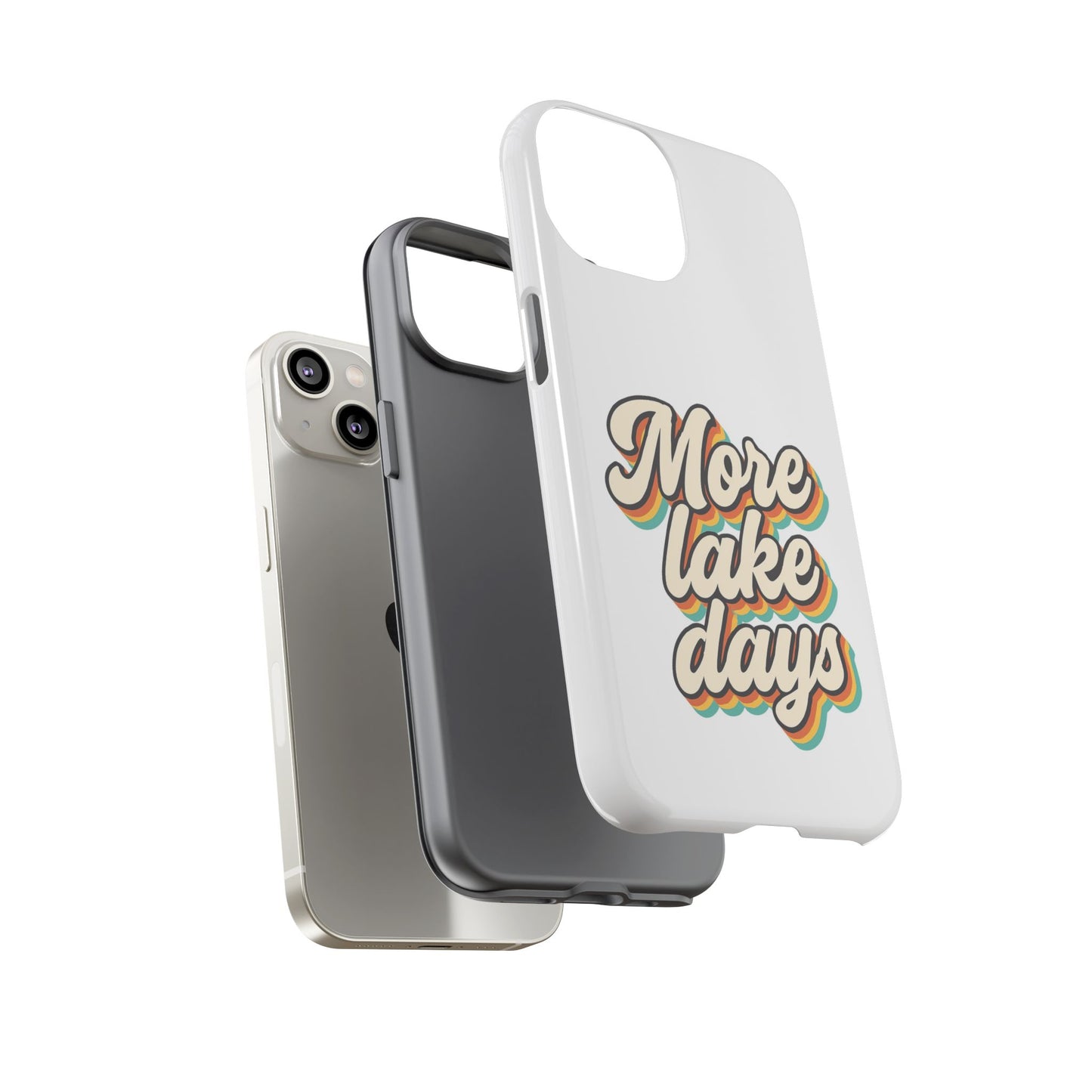 Lake Days Phone Case - Summer Vibes, Gift for Outdoorsy Friends, Lake House Decor, Adventure Essentials, Fun Beach Accessories