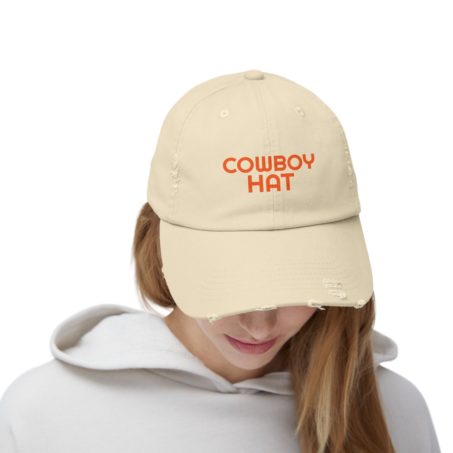 Unisex Distressed Cowboy Hat | Casual Fashion Cap for Outdoor Adventures, Festivals, and Everyday Style, Gift for Hat Lovers