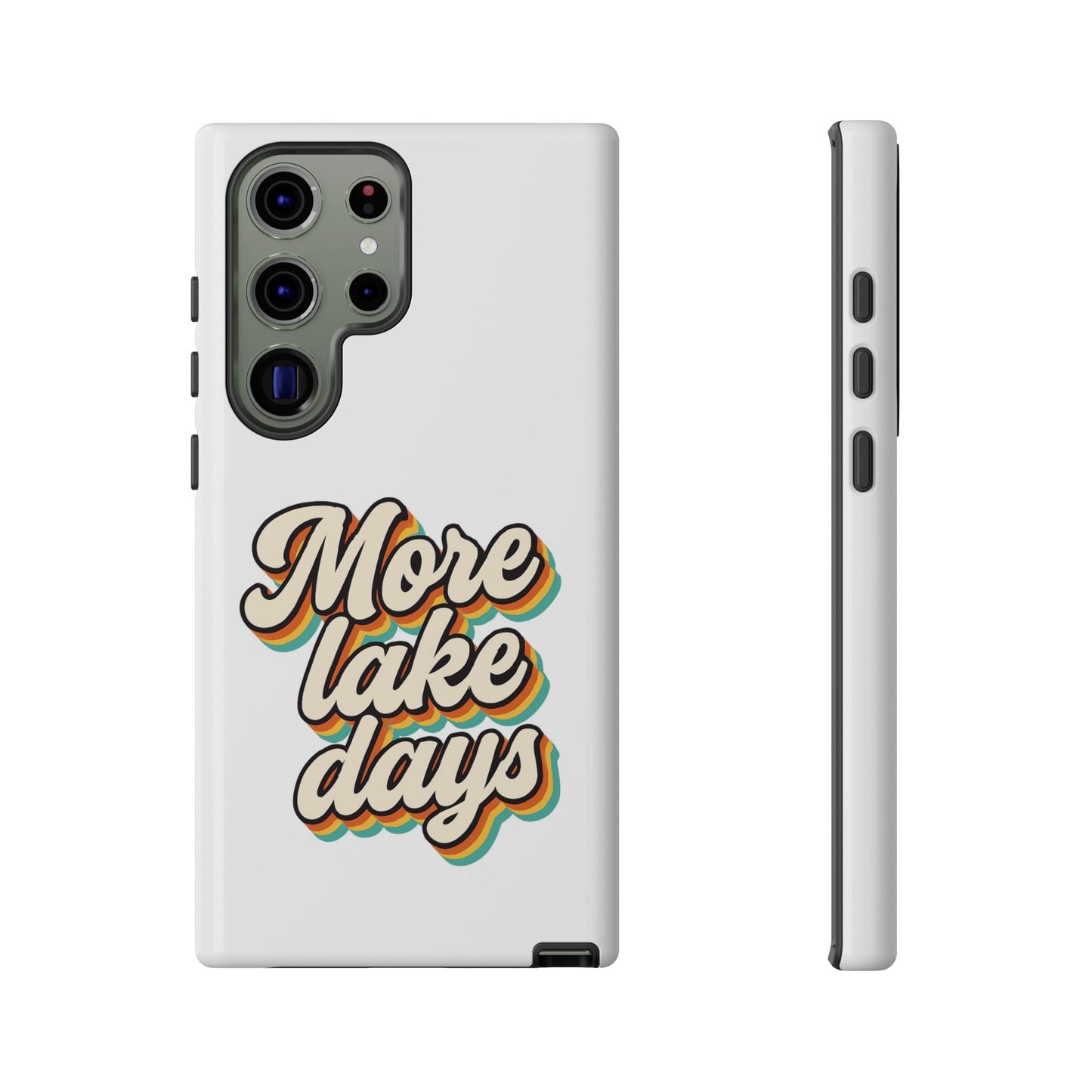 Lake Days Phone Case - Summer Vibes, Gift for Outdoorsy Friends, Lake House Decor, Adventure Essentials, Fun Beach Accessories