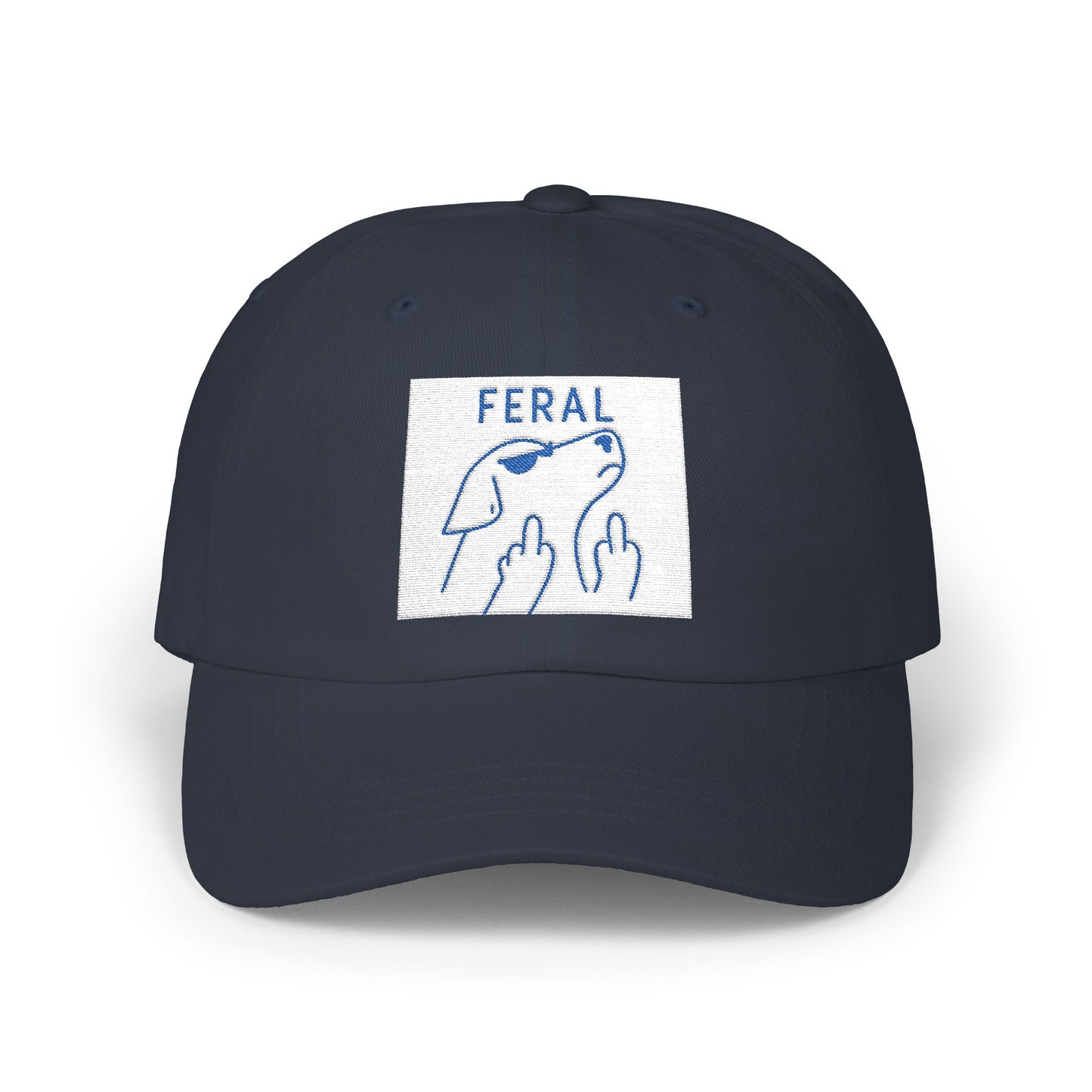 Feral Classic Dad Cap - Casual Style for Animal Lovers, Adjustable Baseball Hat, Perfect Gift for Birthdays or Holidays