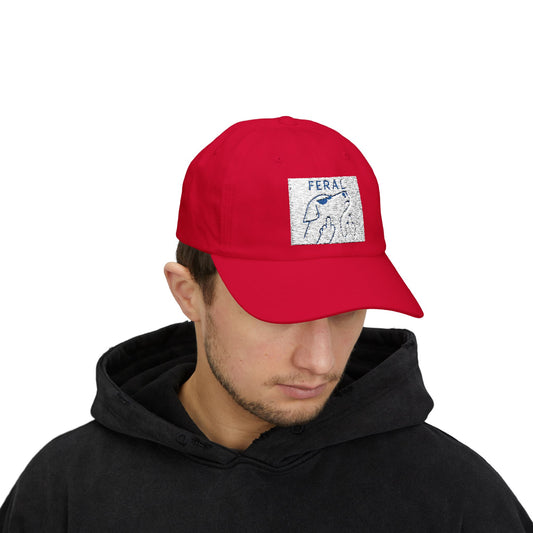 Feral Classic Dad Cap - Casual Style for Animal Lovers, Adjustable Baseball Hat, Perfect Gift for Birthdays or Holidays