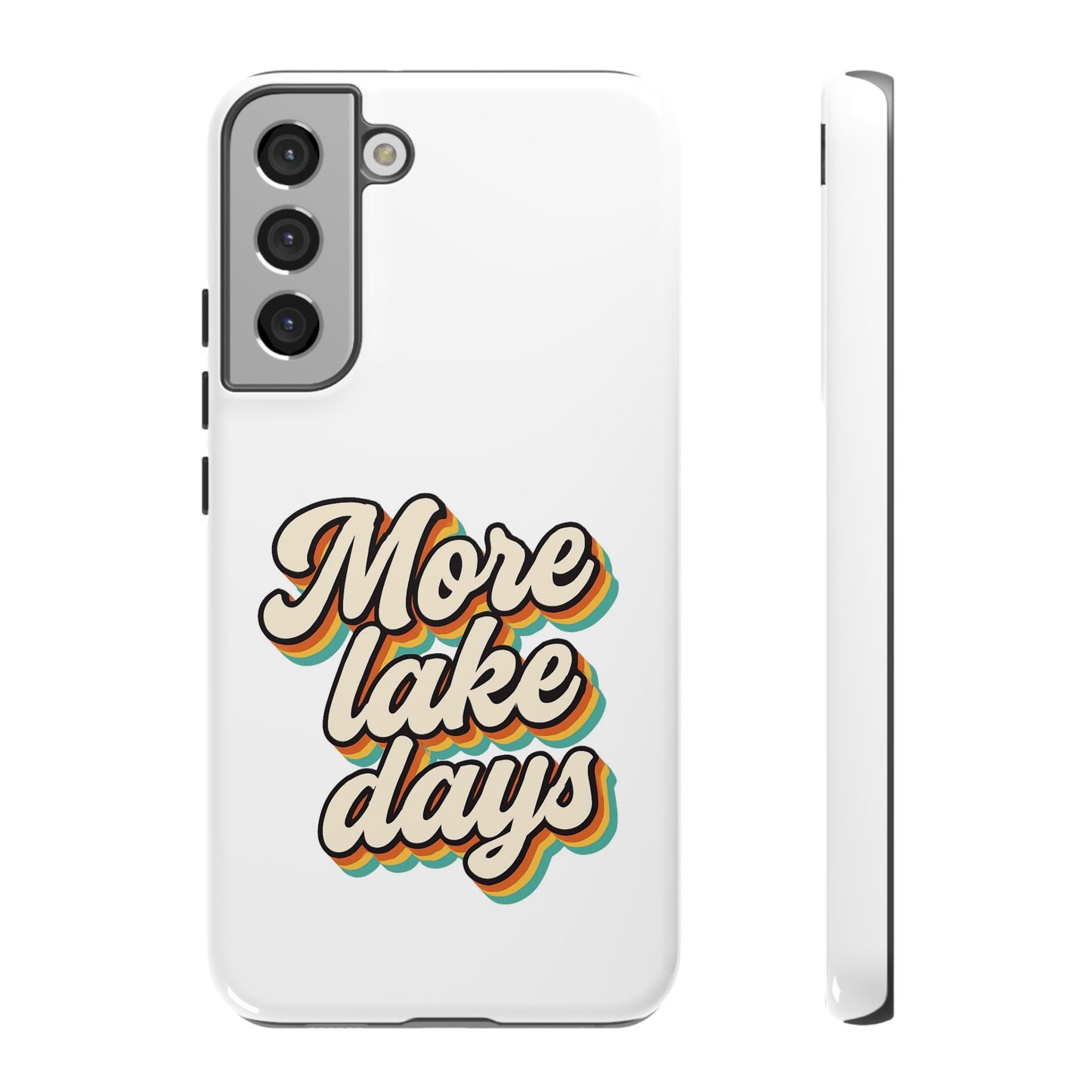 Lake Days Phone Case - Summer Vibes, Gift for Outdoorsy Friends, Lake House Decor, Adventure Essentials, Fun Beach Accessories