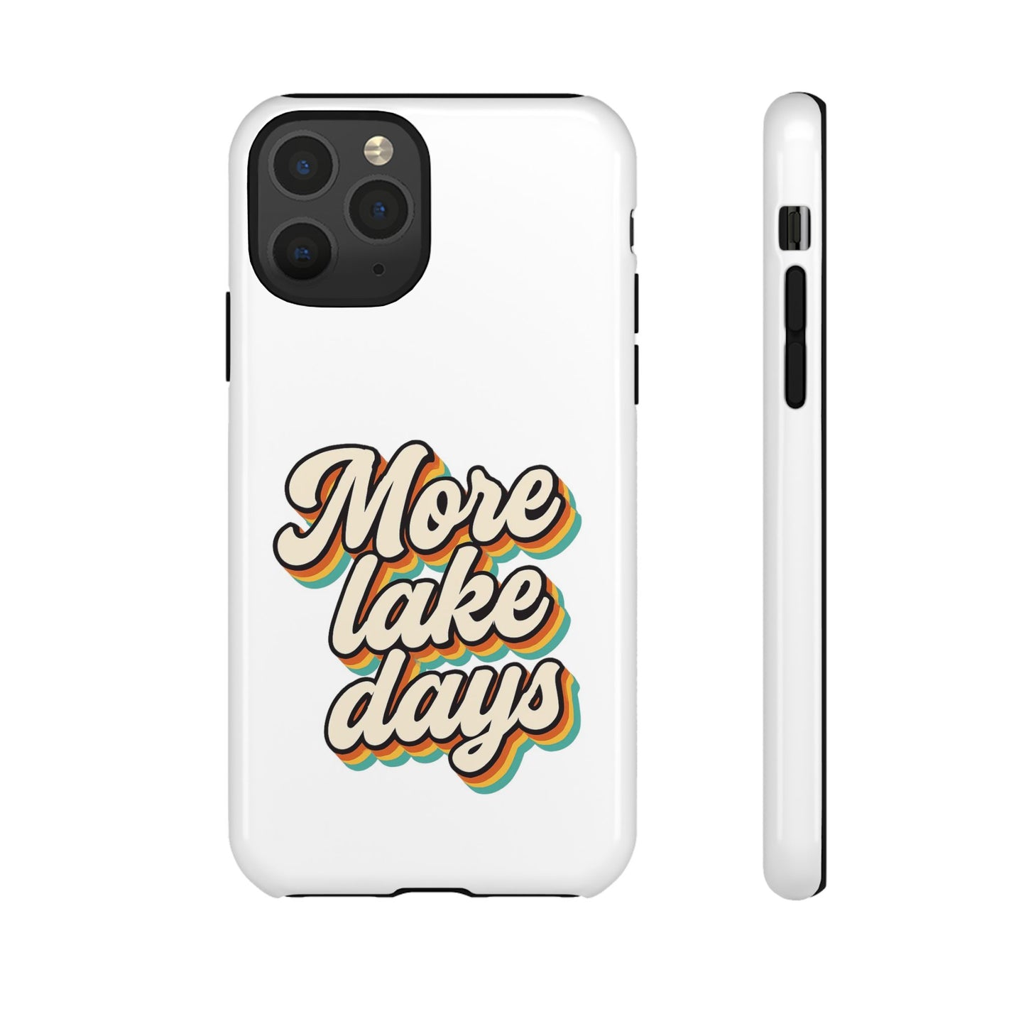 Lake Days Phone Case - Summer Vibes, Gift for Outdoorsy Friends, Lake House Decor, Adventure Essentials, Fun Beach Accessories