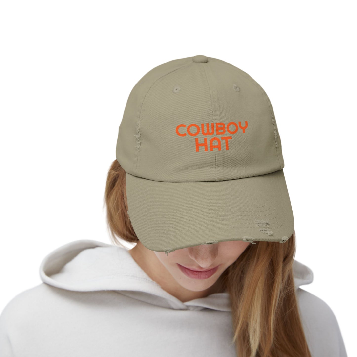 Unisex Distressed Cowboy Hat | Casual Fashion Cap for Outdoor Adventures, Festivals, and Everyday Style, Gift for Hat Lovers
