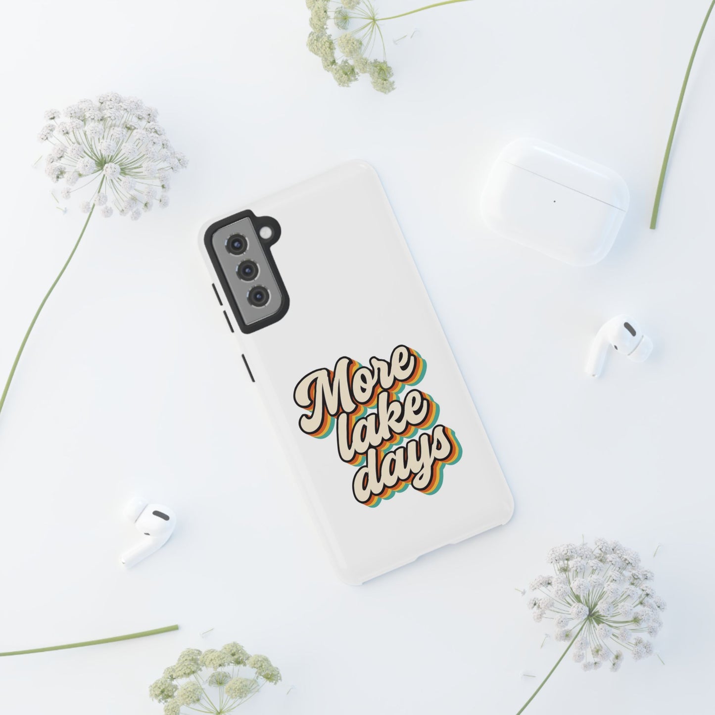 Lake Days Phone Case - Summer Vibes, Gift for Outdoorsy Friends, Lake House Decor, Adventure Essentials, Fun Beach Accessories