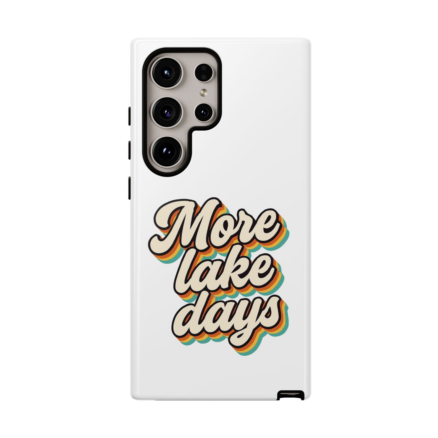 Lake Days Phone Case - Summer Vibes, Gift for Outdoorsy Friends, Lake House Decor, Adventure Essentials, Fun Beach Accessories
