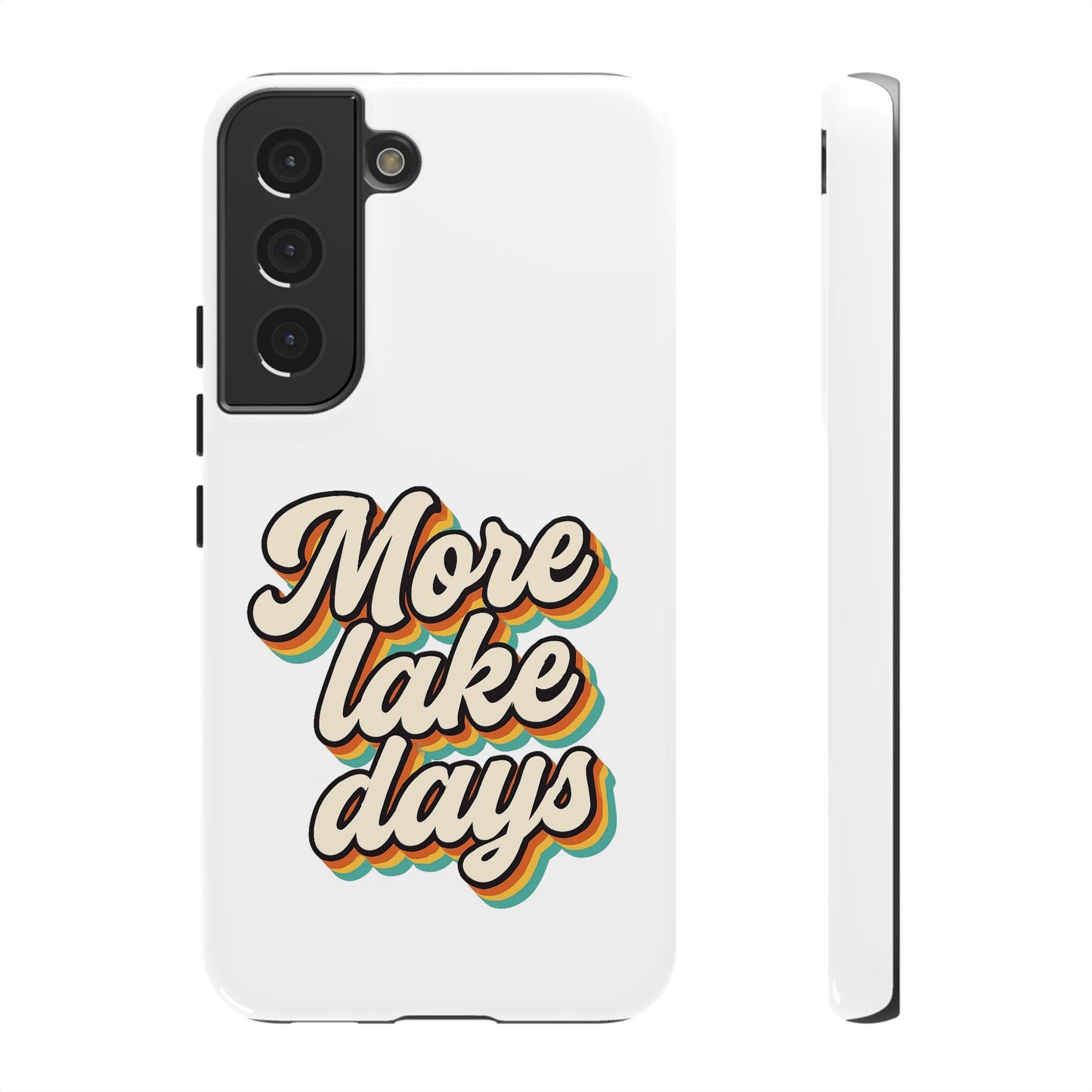 Lake Days Phone Case - Summer Vibes, Gift for Outdoorsy Friends, Lake House Decor, Adventure Essentials, Fun Beach Accessories