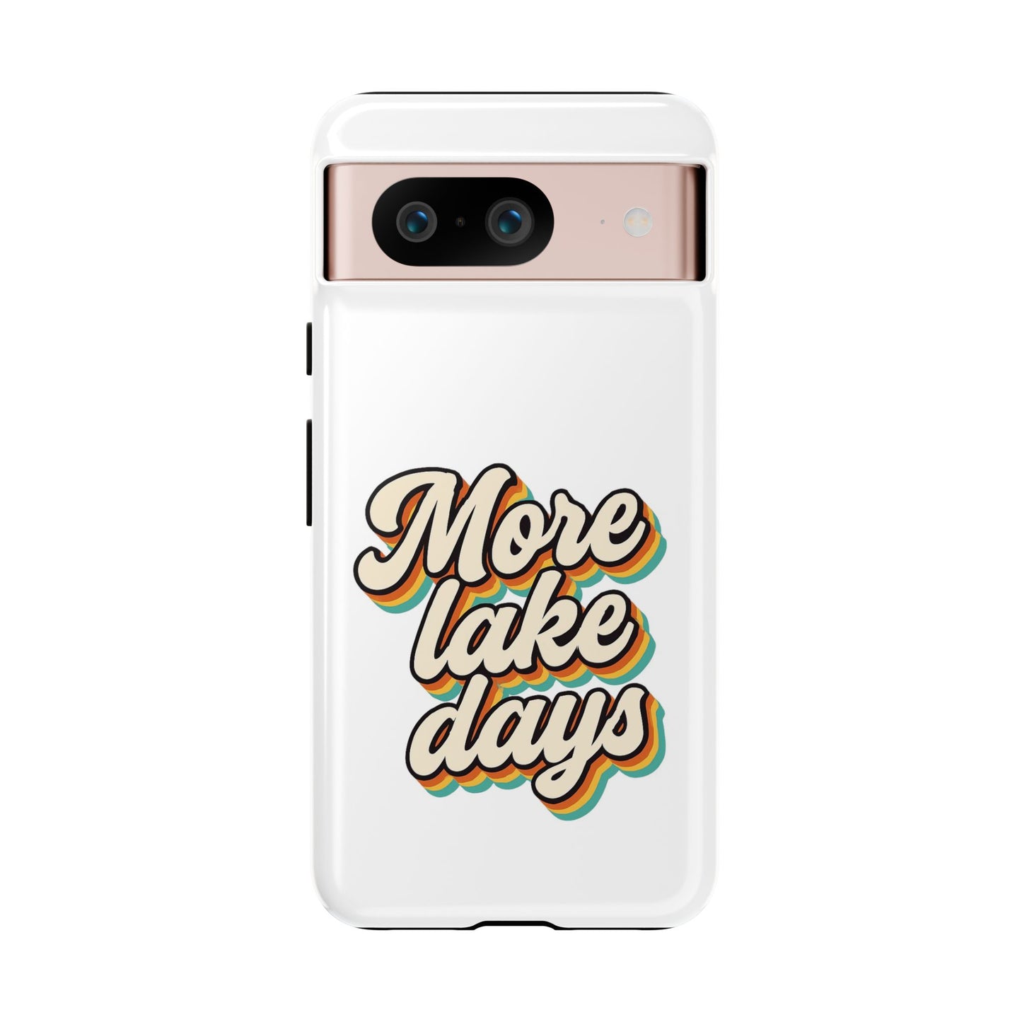 Lake Days Phone Case - Summer Vibes, Gift for Outdoorsy Friends, Lake House Decor, Adventure Essentials, Fun Beach Accessories