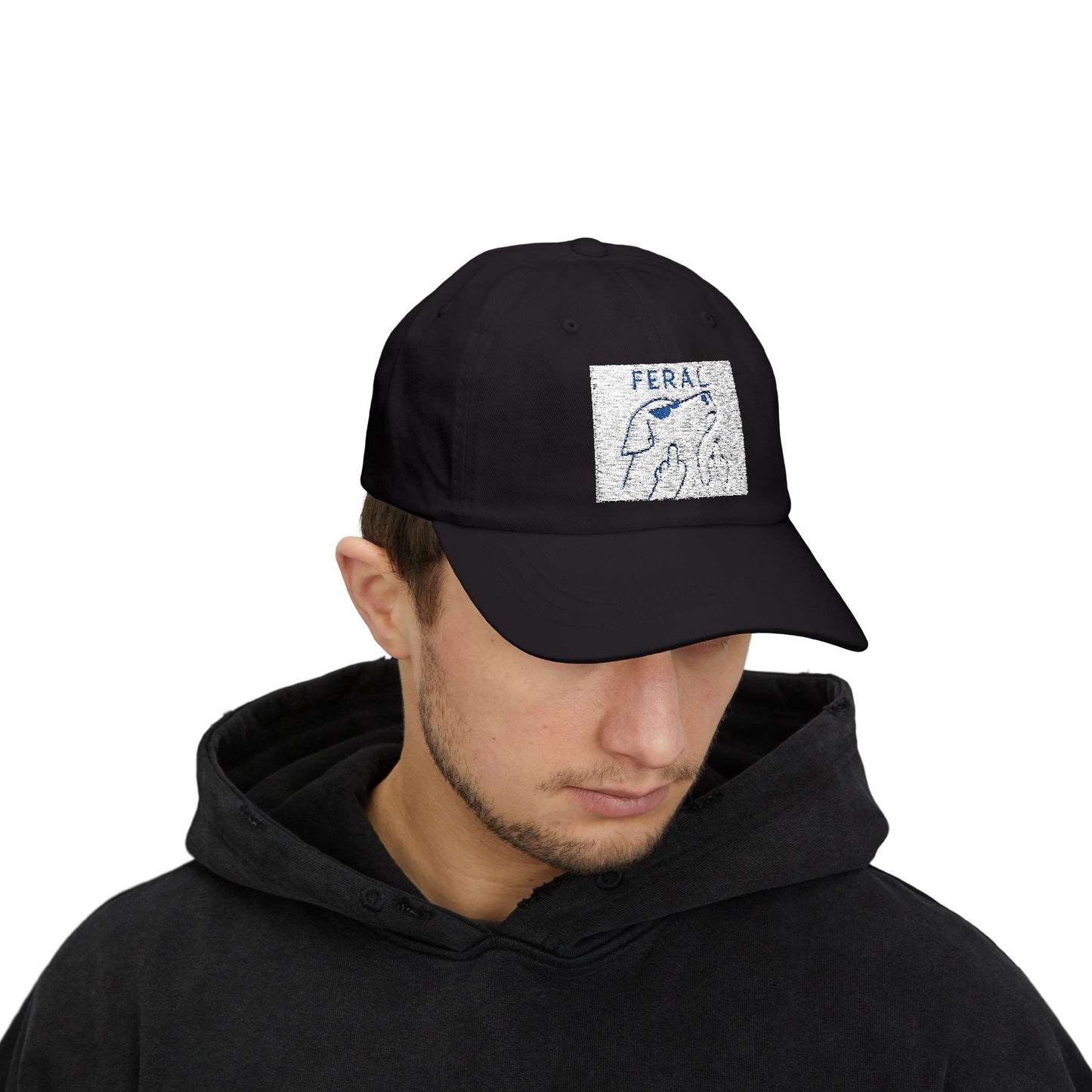 Feral Classic Dad Cap - Casual Style for Animal Lovers, Adjustable Baseball Hat, Perfect Gift for Birthdays or Holidays