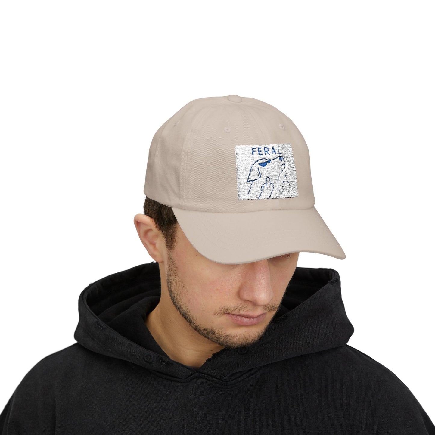 Feral Classic Dad Cap - Casual Style for Animal Lovers, Adjustable Baseball Hat, Perfect Gift for Birthdays or Holidays