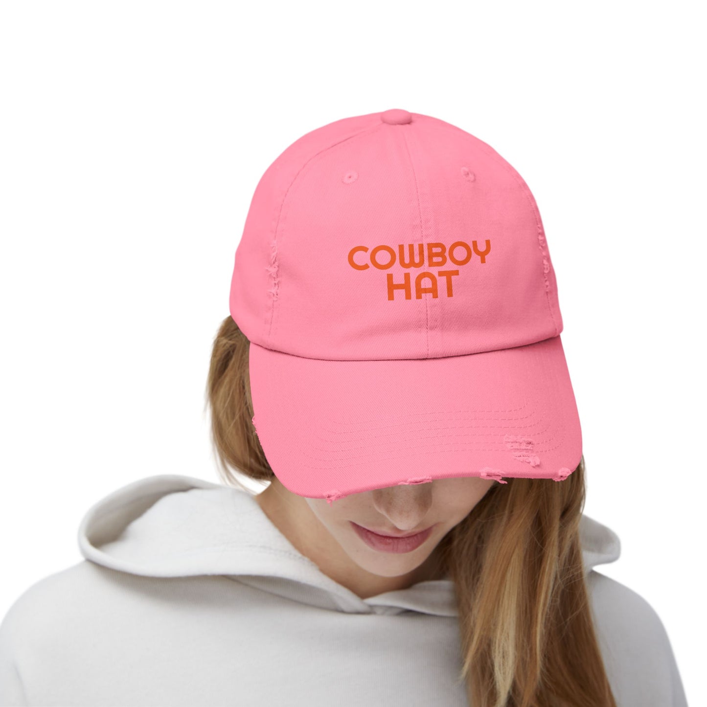 Unisex Distressed Cowboy Hat | Casual Fashion Cap for Outdoor Adventures, Festivals, and Everyday Style, Gift for Hat Lovers