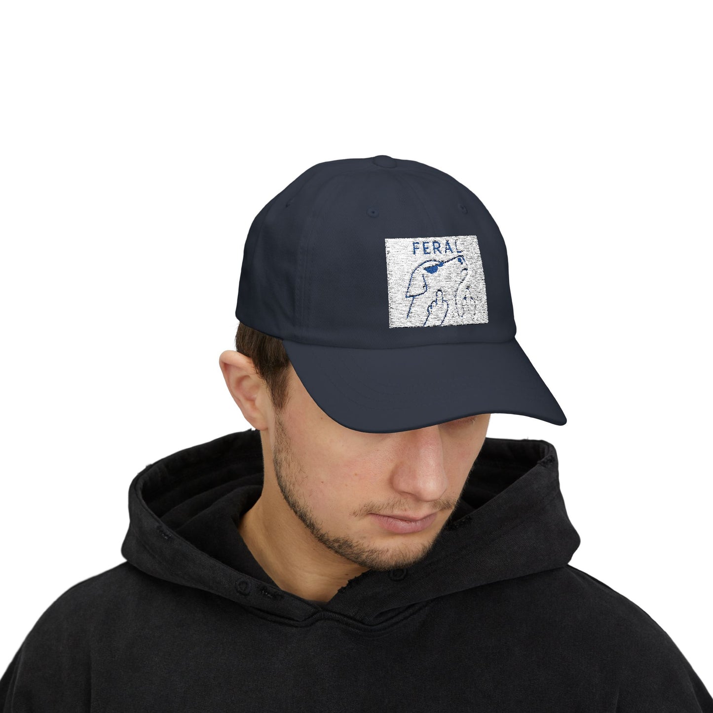Feral Classic Dad Cap - Casual Style for Animal Lovers, Adjustable Baseball Hat, Perfect Gift for Birthdays or Holidays