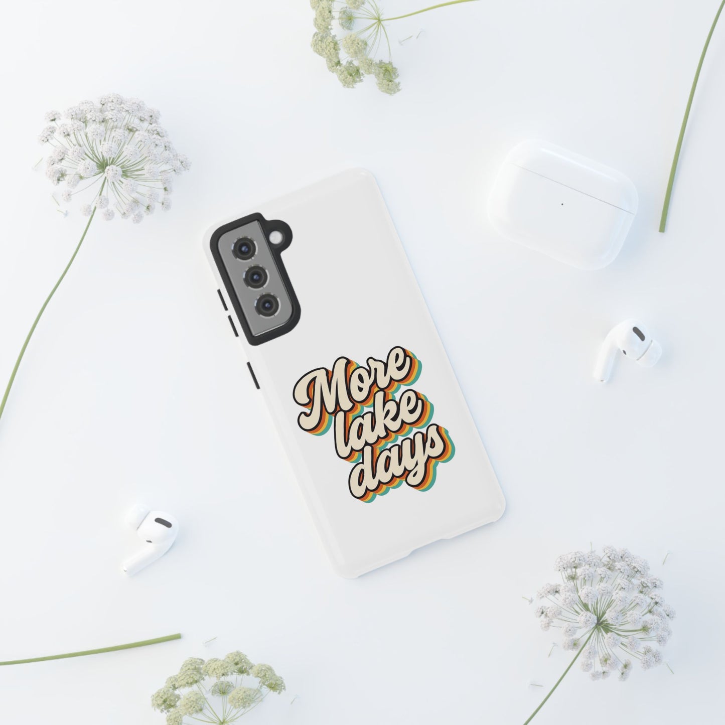 Lake Days Phone Case - Summer Vibes, Gift for Outdoorsy Friends, Lake House Decor, Adventure Essentials, Fun Beach Accessories