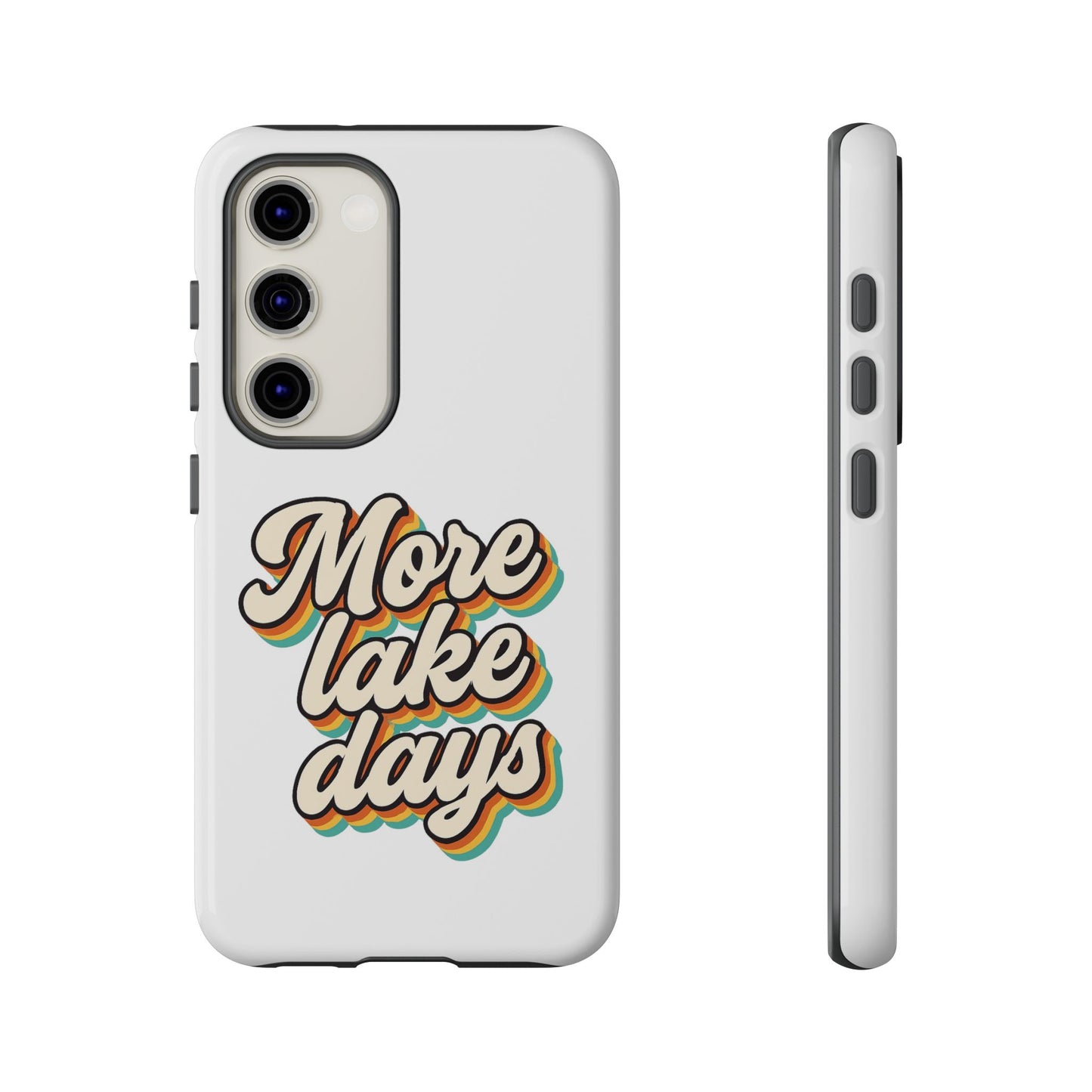 Lake Days Phone Case - Summer Vibes, Gift for Outdoorsy Friends, Lake House Decor, Adventure Essentials, Fun Beach Accessories