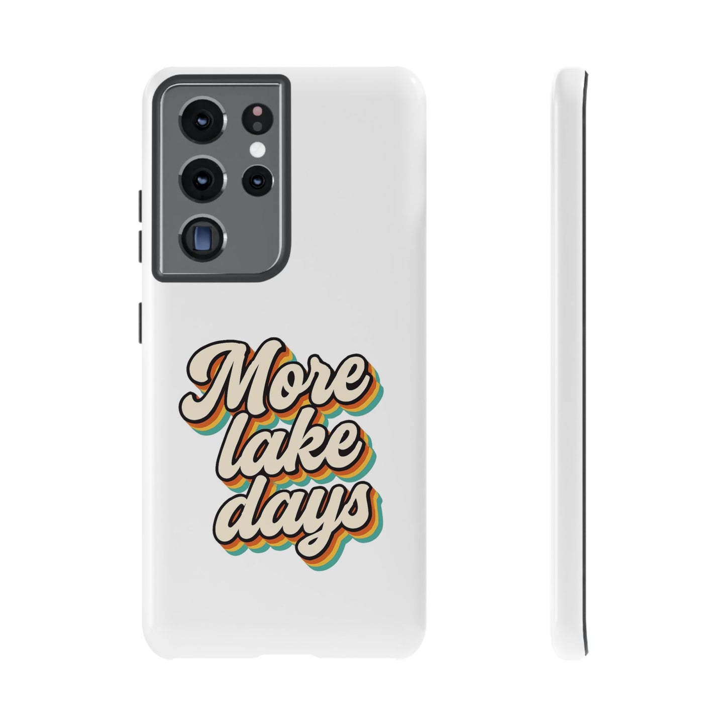 Lake Days Phone Case - Summer Vibes, Gift for Outdoorsy Friends, Lake House Decor, Adventure Essentials, Fun Beach Accessories