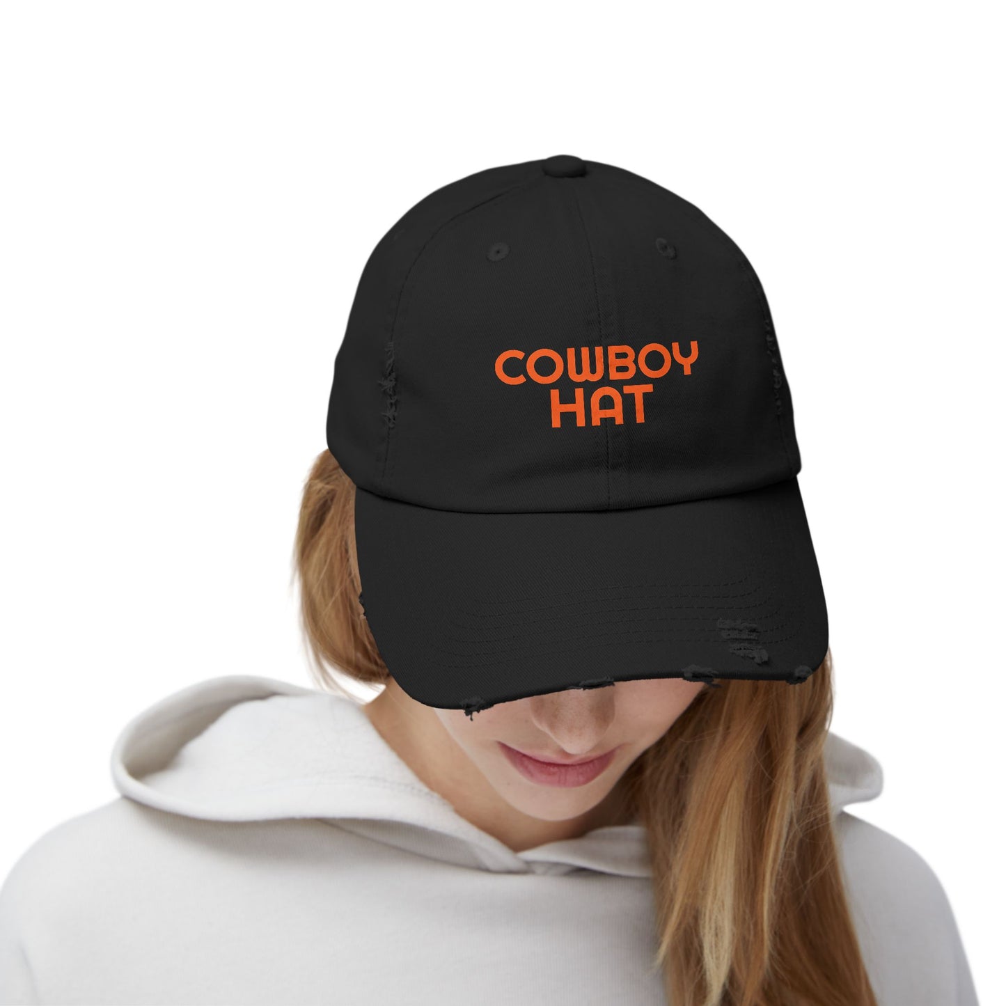Unisex Distressed Cowboy Hat | Casual Fashion Cap for Outdoor Adventures, Festivals, and Everyday Style, Gift for Hat Lovers