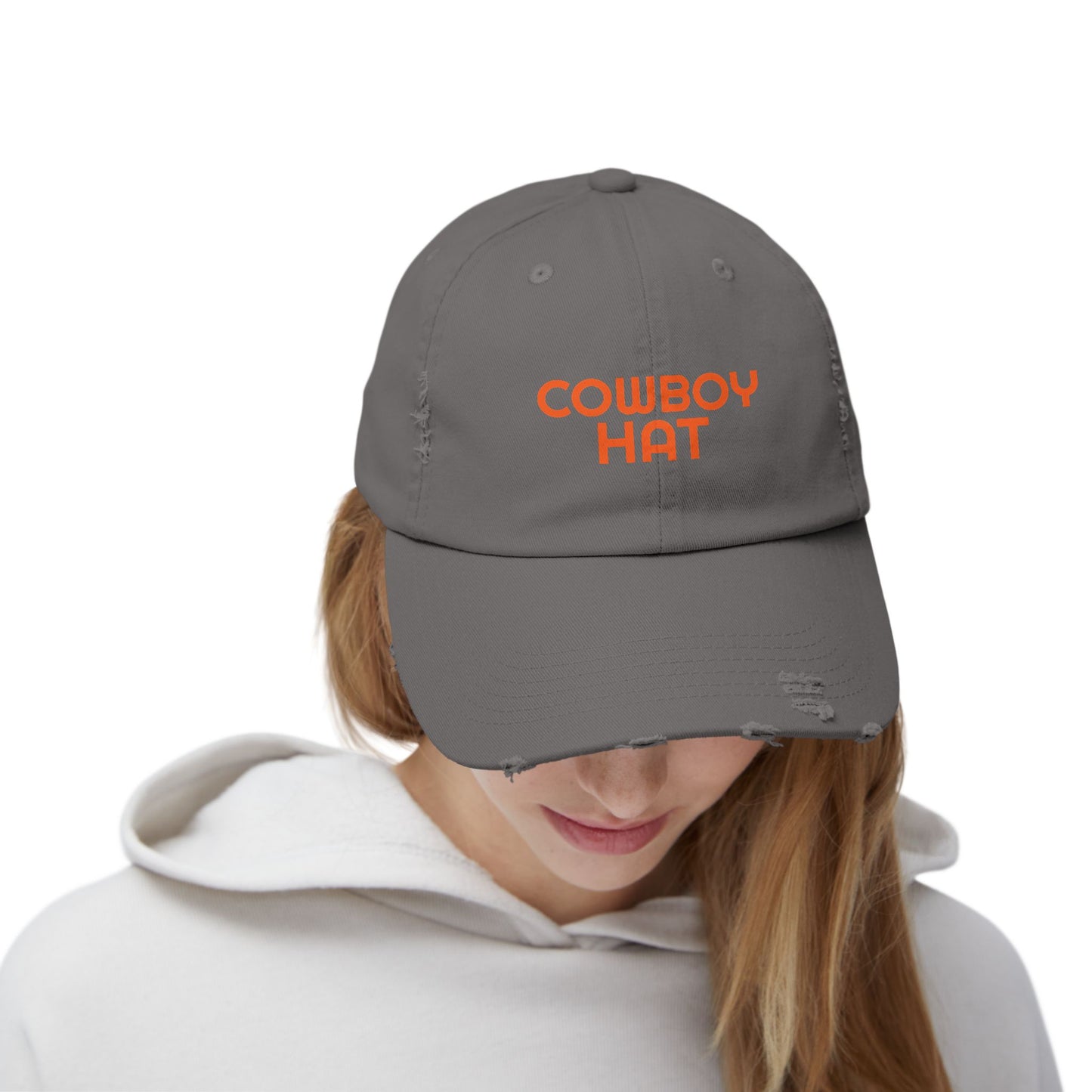 Unisex Distressed Cowboy Hat | Casual Fashion Cap for Outdoor Adventures, Festivals, and Everyday Style, Gift for Hat Lovers