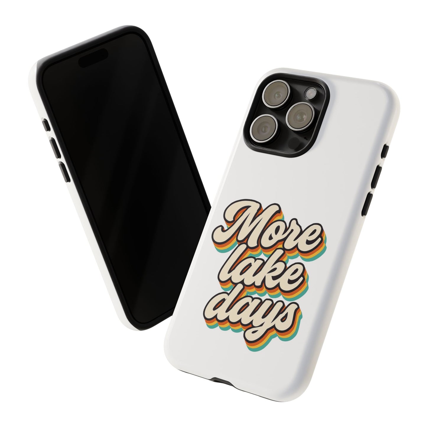 Lake Days Phone Case - Summer Vibes, Gift for Outdoorsy Friends, Lake House Decor, Adventure Essentials, Fun Beach Accessories