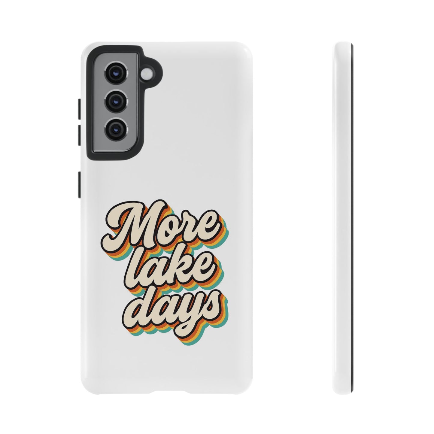 Lake Days Phone Case - Summer Vibes, Gift for Outdoorsy Friends, Lake House Decor, Adventure Essentials, Fun Beach Accessories